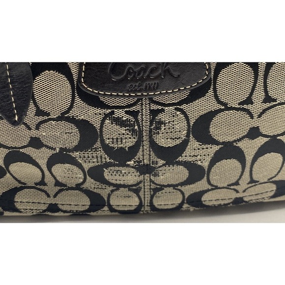 Coach Penelope Bag, Signature Canvas, Black & Gray (F14690) - Picture 5 of 5